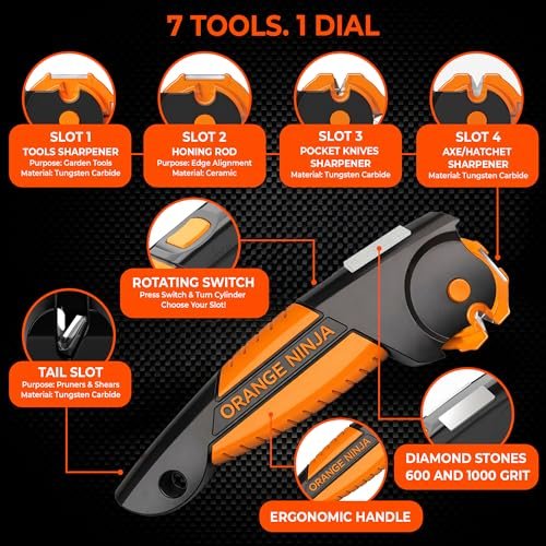 Orange Ninja 7-In-1 Sharpener Review